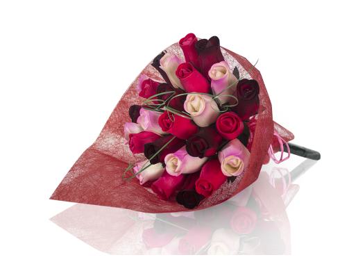 БУКЕТ ДЪРВЕНИ РОЗИ "MAE"